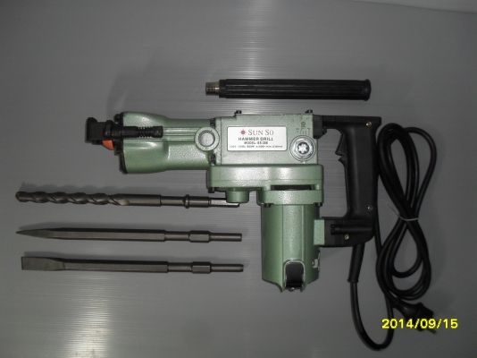 สว่านกระแทก (แย็กไฟฟ้า) ขนาดใหญ่ 1240 watt และขนาดกลาง 850 watt