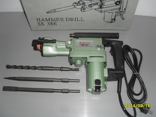 สว่านกระแทก (แย็กไฟฟ้า) ขนาดใหญ่ 1240 watt และขนาดกลาง 850 watt