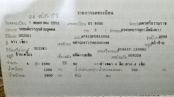 ขาย SUZUKI CARRY มือสอง สภาพดี พร้อมใช้งาน จัดว่างามม ขาย SUZUKI CARRY มือสอง สภาพดี พร้อมใช้งาน จัดว่างามม