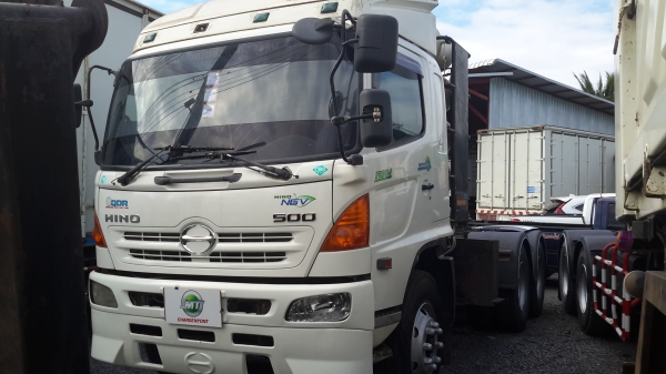 รถสิบล้อหัวลาก Hino 260 แรงม้าติดตั้งก๊าซ ปี48