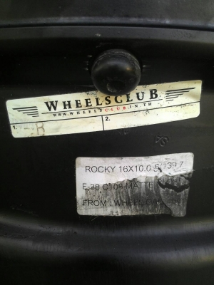 ขาย ล้อหยดน้ำMickey 16x10ลบ38 สวยๆครับ