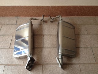 กระจกมองข้างโคมเมียมของเก่าญี่ปุ่นสภาพสวย