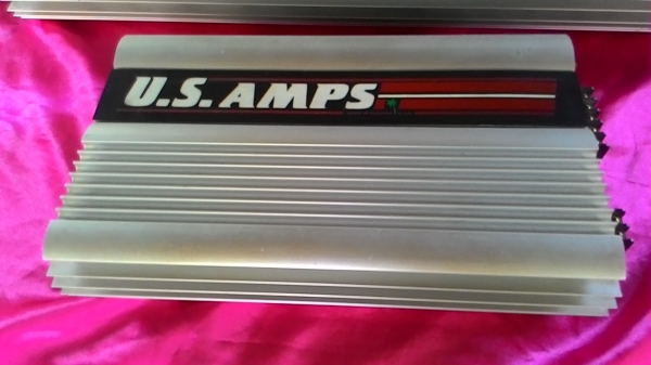 Us.AMP 2ตัว us แท้ ตัวยาว SUA400 2ch ตัวสั้น VL 100 2 ch. ของไหม่เก่าเก็บ