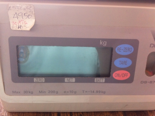 เครื่องชั่งน้ำหนักดิจิตอล ขนาด 30 Kg.ขึ้นที่ละ 10 กรัม ผลิตจากญี่ปุ่น