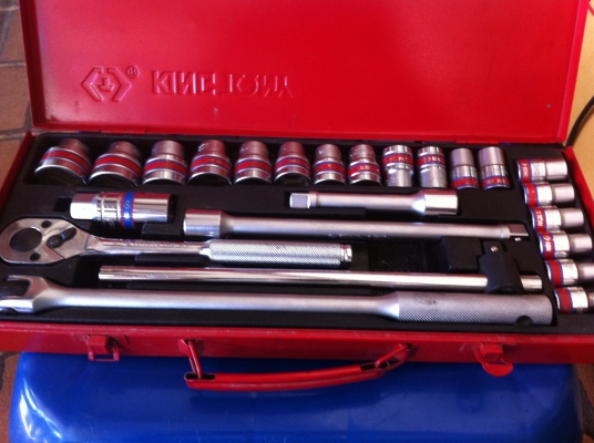 ประแจ บล็อก KING TONY แท้ชุดใหญ่สภาพเหมือนใหม่ ครบชุด