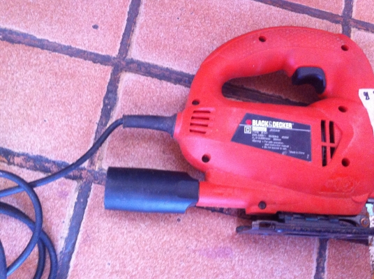 เลื่อยจิ๊กซอ black&amp;decker ขนาด 450 W. มือสองพร้อมใช้สภาพสวย