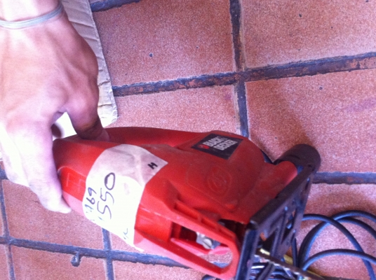 เลื่อยจิ๊กซอ black&amp;decker ขนาด 450 W. มือสองพร้อมใช้สภาพสวย