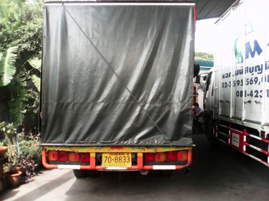 HINO km779 ตู้ผ้าใบ 5.50 เมตร สภาพพร้อมใช้งาน เอนกประสงค์