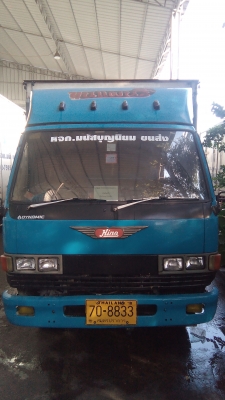 HINO km779 ตู้ผ้าใบ 5.50 เมตร สภาพพร้อมใช้งาน เอนกประสงค์