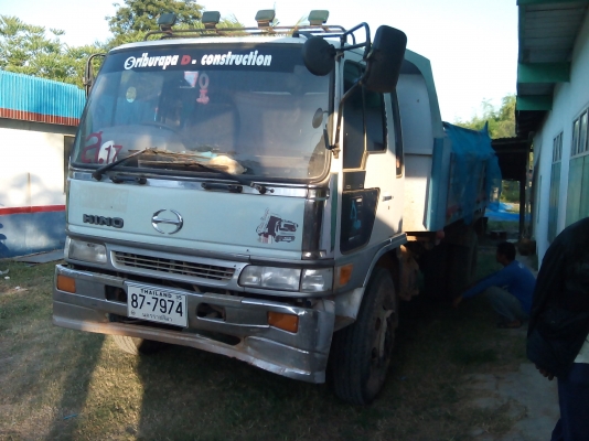 ขาย 6 ล้อดั้ม HINO หัวสมอเงิน เครื่อง 180 แรง ปี 31 เครื่อง HO7C ขาย 6 ล้อดั้ม HINO หัวสมอเงิน เครื่อง 180 แรง ปี 31 เครื่อง HO7C