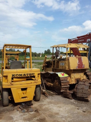 KOMATSU ดีเซล เกียร์ทอร์ค ยกได้ 3.5 ตัน เสาสูง 4 เมตร