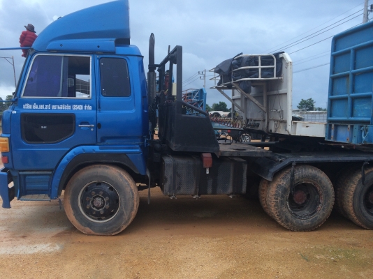 10ล้อหัวลาก2เพลา 260แรง หัว3ใปปัด HINO SS631A-10163 เครื่องK13D...สภาพดี พร้อมใช้...