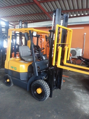 ขาย ฟอล์คลิฟต์ 1 ตัน  TCM FD10Z18 รถนอกเก่าญี่ปุ่น