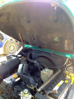 -:-*&bull;*ข า ย ร ถ ย ก เ ก่ า น อ ก*&bull;*-:-KOMATSU FD25-16 เครื่องดีเซล เกียร์ออโต้ เสาสูง4เมตร สนใจติดต่อ083-062-0223ปอนด์