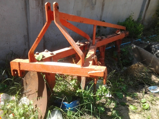 ขายตามสภาพพาน4LCSใบ22นิ้วตามสภาพติดรถไถคูโบต้า34แรง