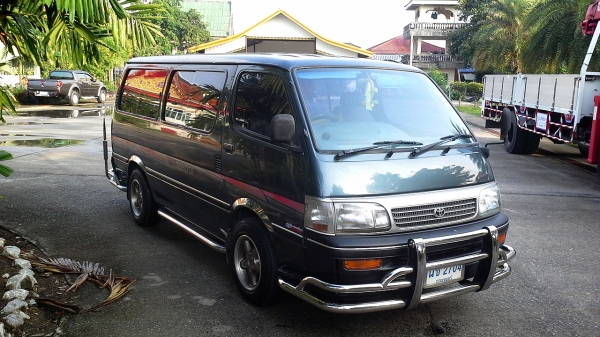 TOYOTA HIACE 2.5วางเครื่อง1JZ + LPG  พ.พาวเวอร์