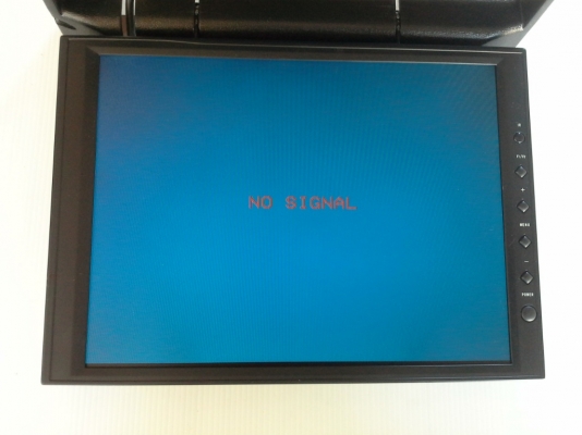 จอภาพติดเพดานรถ แบบ 2 แชแนล ขนาด 11.5 นิ้ว สวยๆ สภาพแจ่มๆ