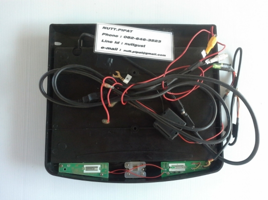 จอภาพติดเพดานรถ แบบ 2 แชแนล ขนาด 11.5 นิ้ว สวยๆ สภาพแจ่มๆ