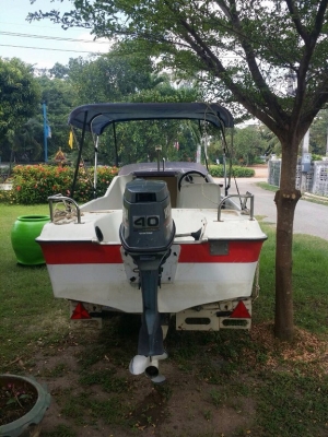ขายเรือตกปลายามาฮ่า 15 ฟุตเครื่อง 40 แรง(ยกเลิกการขาย)