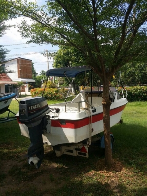 ขายเรือตกปลายามาฮ่า 15 ฟุตเครื่อง 40 แรง(ยกเลิกการขาย)