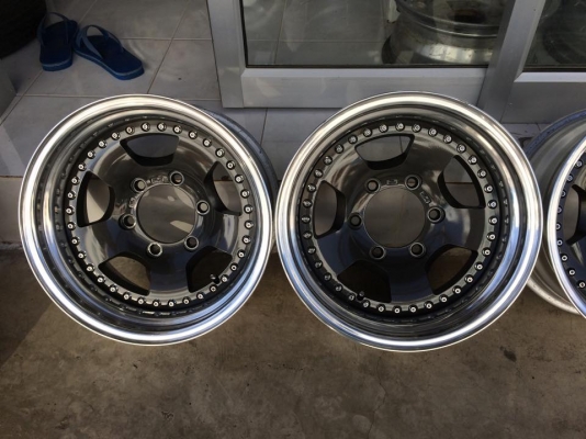 ขายล้อ WORK CRAG 15x7.5 ออฟ-19 6 รูกระบะ ประมูลจากญี่ปุ่น