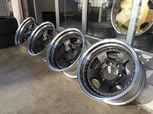 ขายล้อ WORK CRAG 15x7.5 ออฟ-19 6 รูกระบะ ประมูลจากญี่ปุ่น