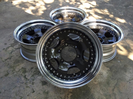 ขายล้อ WORK CRAG 15x7.5 ออฟ-19 6 รูกระบะ ประมูลจากญี่ปุ่น