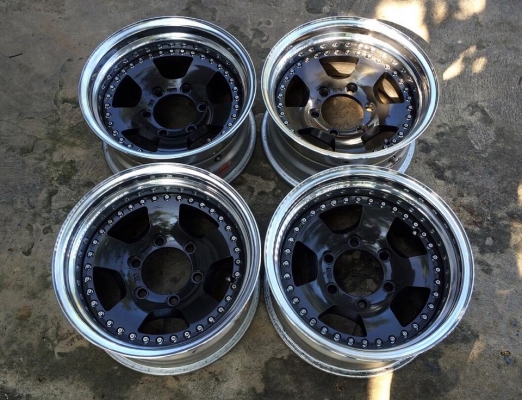 ขายล้อ WORK CRAG 15x7.5 ออฟ-19 6 รูกระบะ ประมูลจากญี่ปุ่น