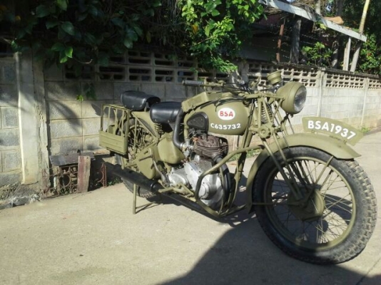 มีรถสงครามโลก ปี1937 b.s.a มาขายครับ