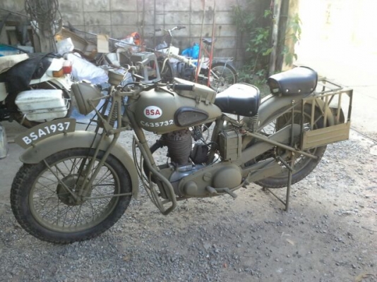 มีรถสงครามโลก ปี1937 b.s.a มาขายครับ