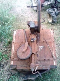 ขายโรตารี่ติดรถไถเดินตาม เฟืองดีใบครบ ลูกปืนดี ไม่ผุไม่ได้ทำสีขายตามสภาพ