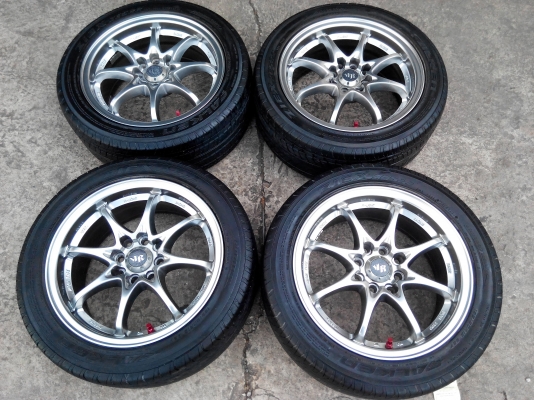 ล้อ CE28 ขอบ15 ก6.5 4/100-114 ล้อสีไฮเปอร์เดิมๆจากโรงงาน