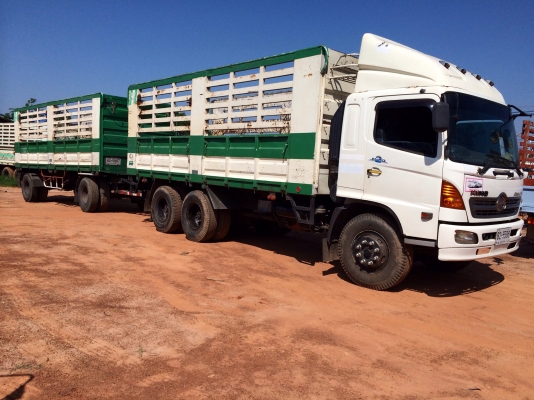 ขายด่วน  รถสิบล้อพ่วง  แม่-ลูก ไม่ดั้ม  HINO  MEGA  260  สภาพดีมาก  พร้อมใช้งาน  เอกสารพร้อม