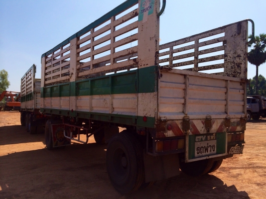 ขายด่วน  รถสิบล้อพ่วง  แม่-ลูก ไม่ดั้ม  HINO  MEGA  260  สภาพดีมาก  พร้อมใช้งาน  เอกสารพร้อม