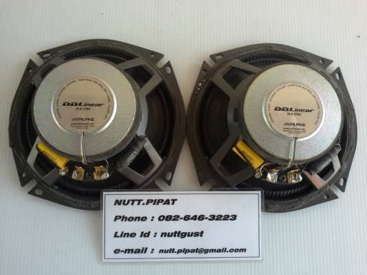 ลำโพง 6.5 นิ้ว Alpine DDDrive DLS-178X แกนร่วมสองทาง