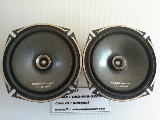ลำโพง 6.5 นิ้ว Alpine DDDrive DLS-178X แกนร่วมสองทาง