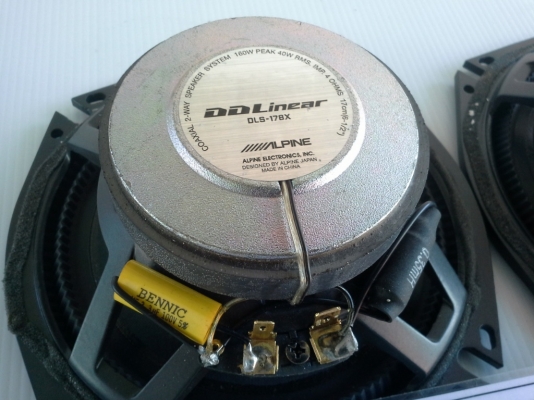 ลำโพง 6.5 นิ้ว Alpine DDDrive DLS-178X แกนร่วมสองทาง