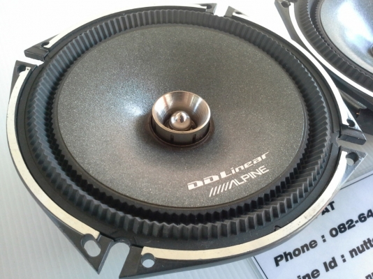 ลำโพง 6.5 นิ้ว Alpine DDDrive DLS-178X แกนร่วมสองทาง
