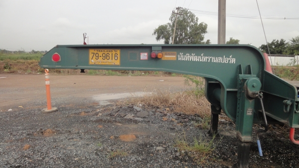 LOW BED 3 เพลา ท้ายเปิด สูง 1.15x2.5x12.5 เมตร