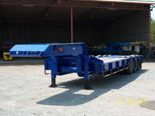 LOW BED 3 เพลา ท้ายเปิด สูง 1.15x2.5x12.5 เมตร