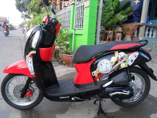 Scoopyi New รถปี 55 วิ่งน้อย เครื่องฟิต สภาพสวยใสพร้อมใช้งาน