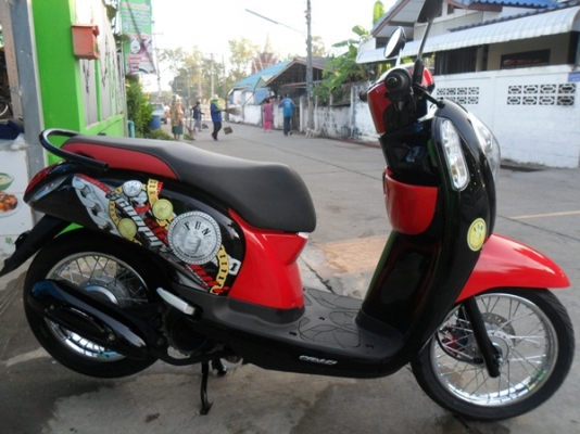 Scoopyi New รถปี 55 วิ่งน้อย เครื่องฟิต สภาพสวยใสพร้อมใช้งาน
