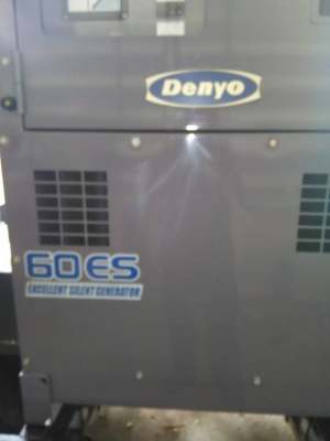 ขายเครื่องปั่นไฟ Denyo 60 KVA ขายเครื่องปั่นไฟ Denyo 60 KVA