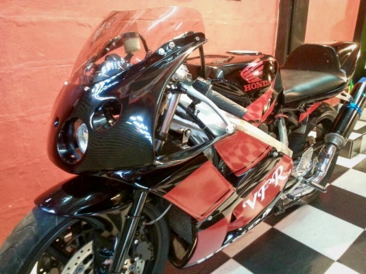 T&amp;T BIKE RAMA2 ขายถูกเพียง 67500 ฿HONDA VFR 400 NC30 ปี97 ทะเบียนแท้