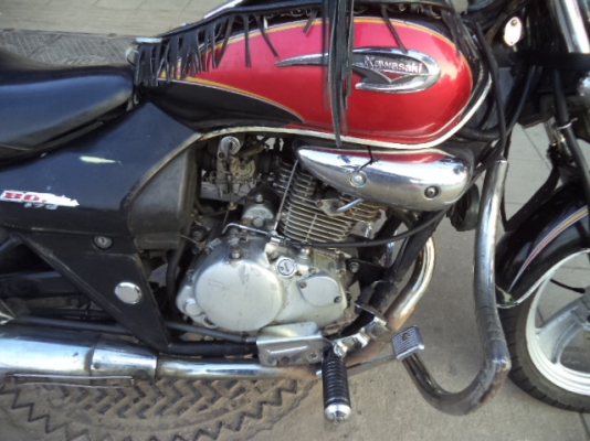 Kawasaki Boss175cc ล้อแม็กพร้อมของแต่ง