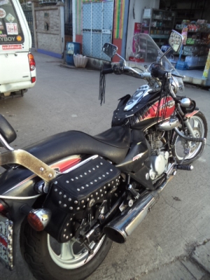 Kawasaki Boss175cc ล้อแม็กพร้อมของแต่ง