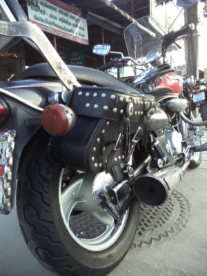 Kawasaki Boss175cc ล้อแม็กพร้อมของแต่ง