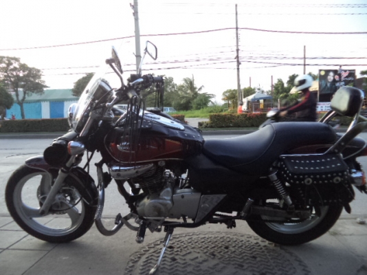 Kawasaki Boss175cc ล้อแม็กพร้อมของแต่ง