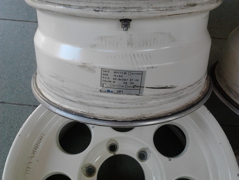 ล้อ 6/139 ขอบ16 กว้าง8 ออฟ-25 เดิมๆ 1ชุด ล้อ 6/139 ขอบ16 กว้าง8 ออฟ-25 เดิมๆ 1ชุด