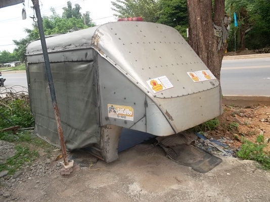 หลังคาไมตี้หัวเดียว ไม่ผุเหล็กโครงใหญ่ พร้อมใช้ ขนย้ายของไม่เปรียก